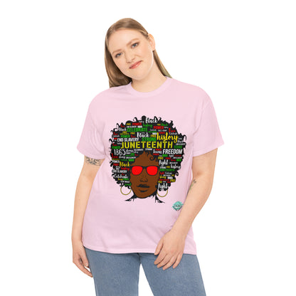 DCAL Juneteenth "Natural" Unisex Heavy Cotton Tee