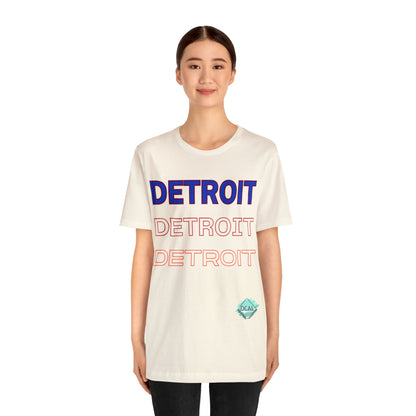 DCAL Downtown Diaries "Detroit" Unisex Jersey Short Sleeve Tee