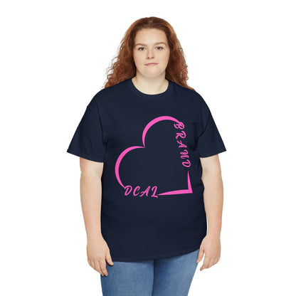 DCAL Graphic Tees "Heart" Unisex Heavy Cotton Tee