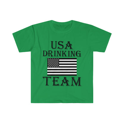 DCAL 4th of July "Drinking Team" Unisex Softstyle T-Shirt