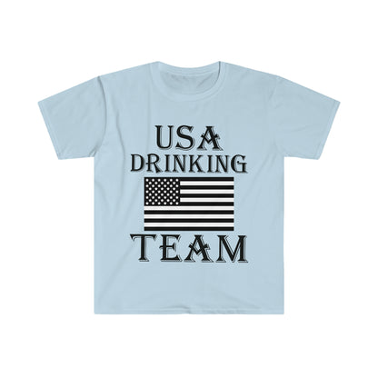 DCAL 4th of July "Drinking Team" Unisex Softstyle T-Shirt