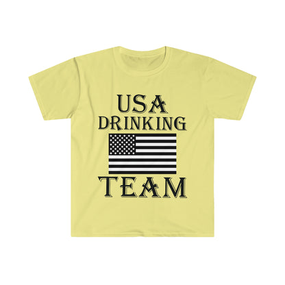 DCAL 4th of July "Drinking Team" Unisex Softstyle T-Shirt