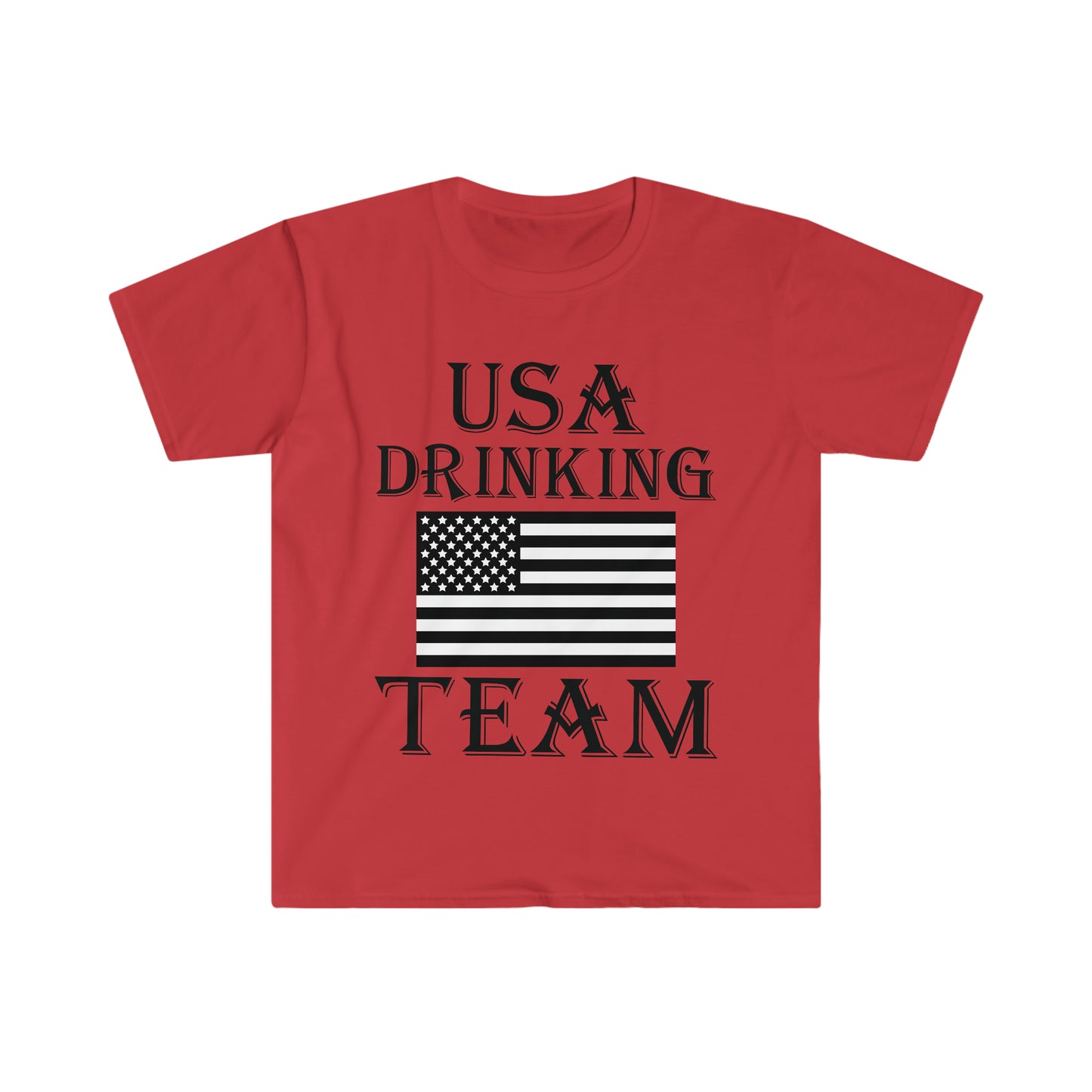 DCAL 4th of July "Drinking Team" Unisex Softstyle T-Shirt