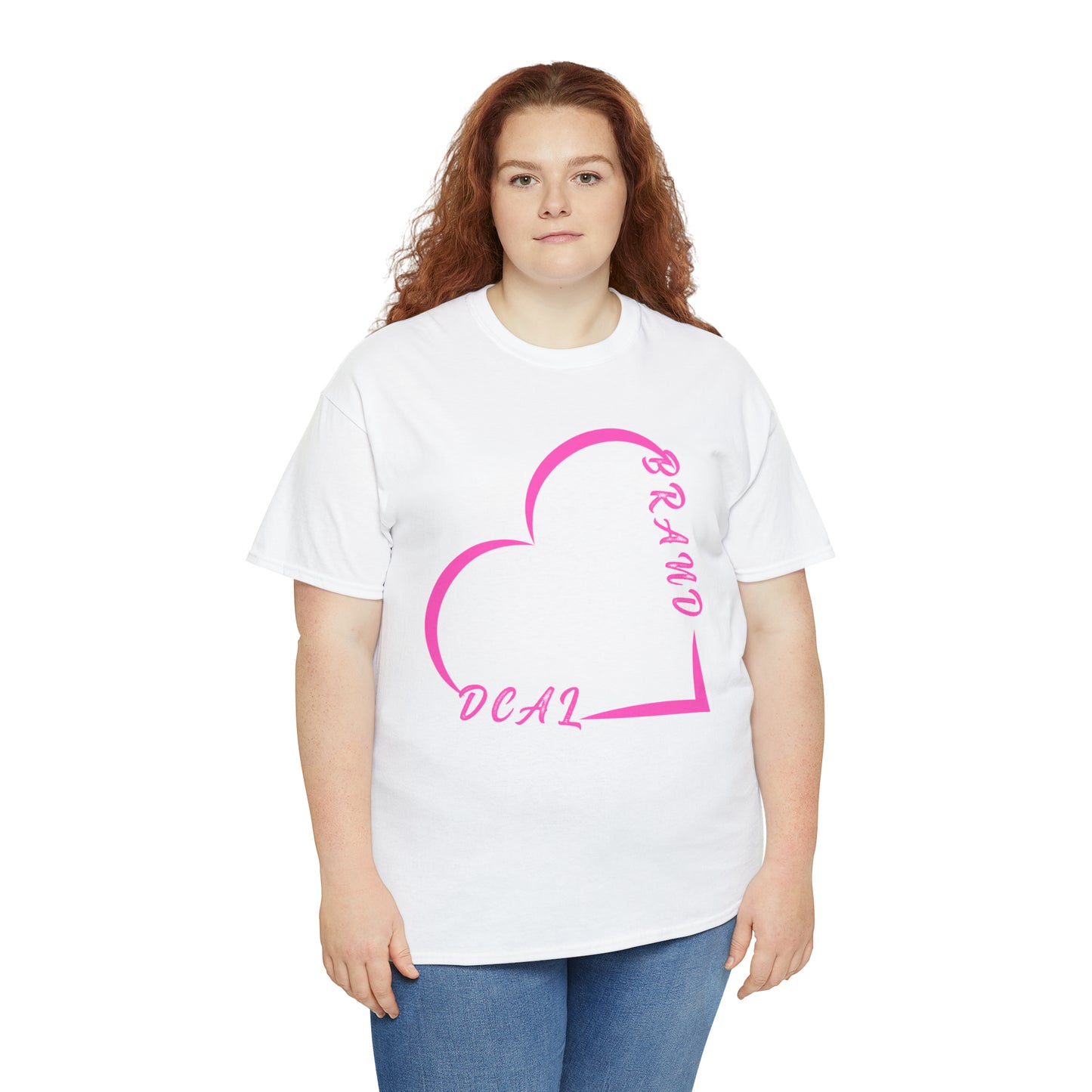 DCAL Graphic Tees "Heart" Unisex Heavy Cotton Tee