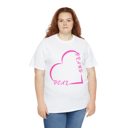 DCAL Graphic Tees "Heart" Unisex Heavy Cotton Tee