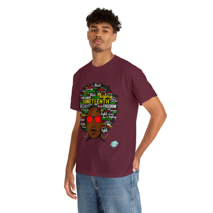 DCAL Juneteenth "Natural" Unisex Heavy Cotton Tee