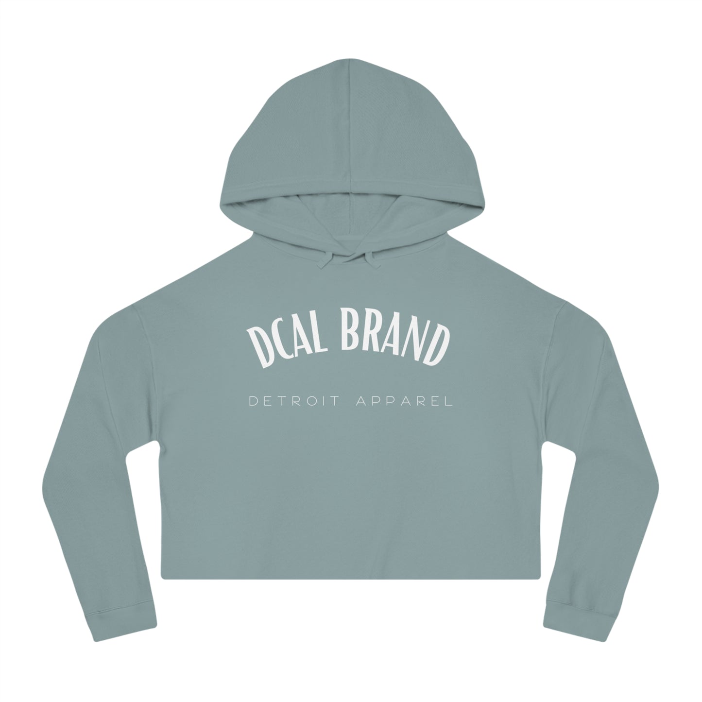 DCAL The Brown Collection Women’s Cropped Hooded Sweatshirt