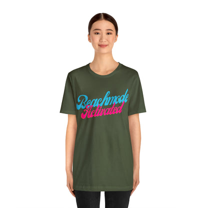 DCAL Beach Collection "Beachmode Activated" Unisex Jersey Short Sleeve Tee