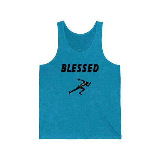 DCAL Athletic Elegance  "Blessed"" Unisex Jersey Tank