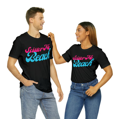 DCAL Beach Collection "Scissor Me Beach" Unisex Jersey Short Sleeve Tee