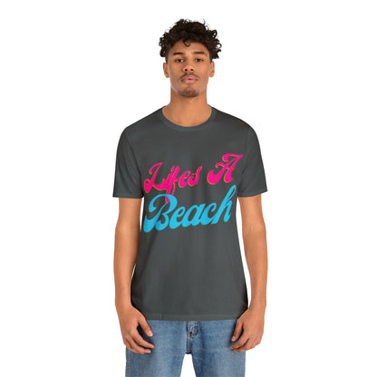 DCAL Beach Collection "Wifes a Beach" Unisex Jersey Short Sleeve Tee