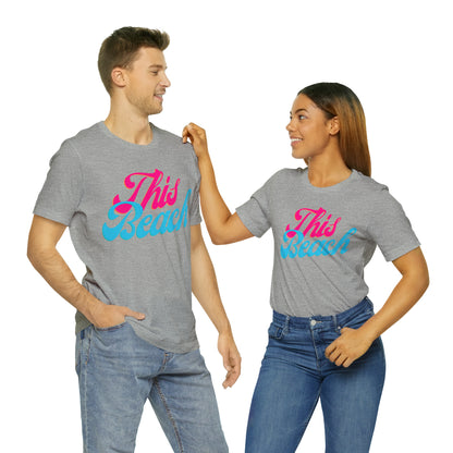 DCAL Beach Collection "This Beach" Unisex Jersey Short Sleeve Tee