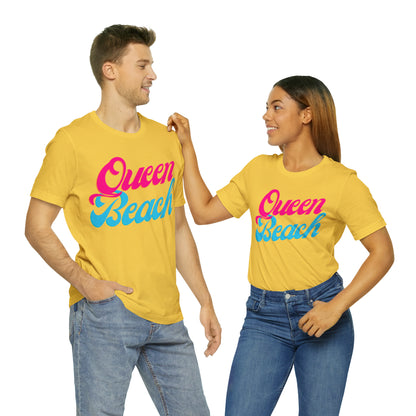 DCAL Beach Collection "Queen Beach" Unisex Jersey Short Sleeve Tee