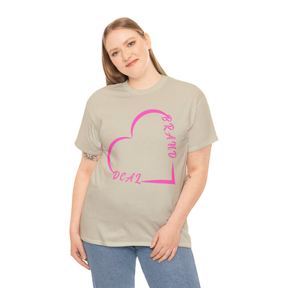 DCAL Graphic Tees "Heart" Unisex Heavy Cotton Tee