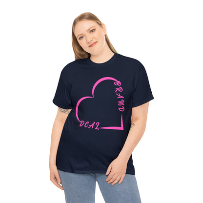 DCAL Graphic Tees "Heart" Unisex Heavy Cotton Tee