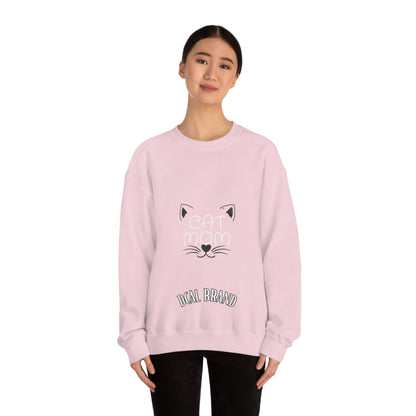 DCAL Meow Collection "Cat Mom" Unisex Heavy Blend™ Crewneck Sweatshirt