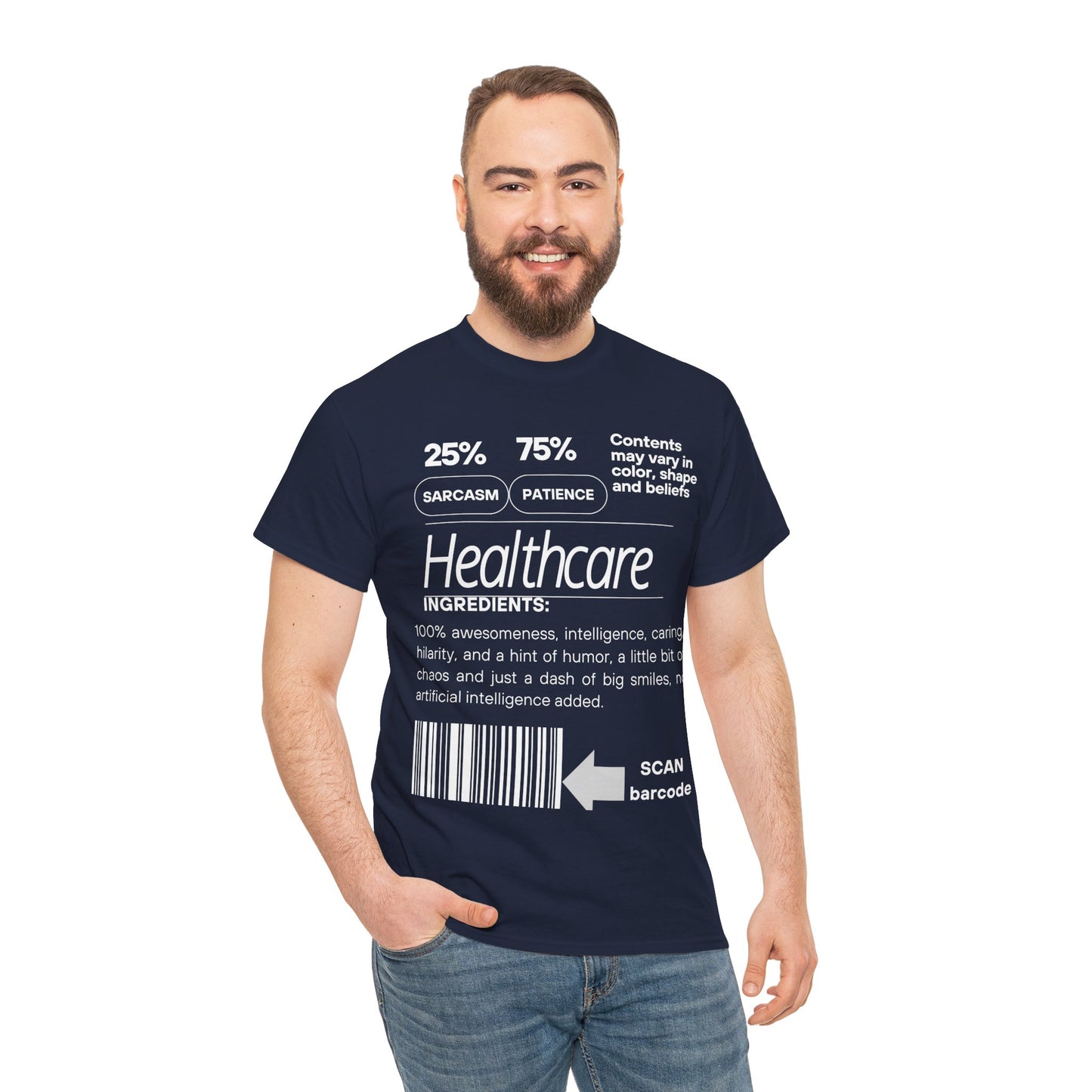 DCAL Healthcare humor Unisex Heavy Cotton Tee