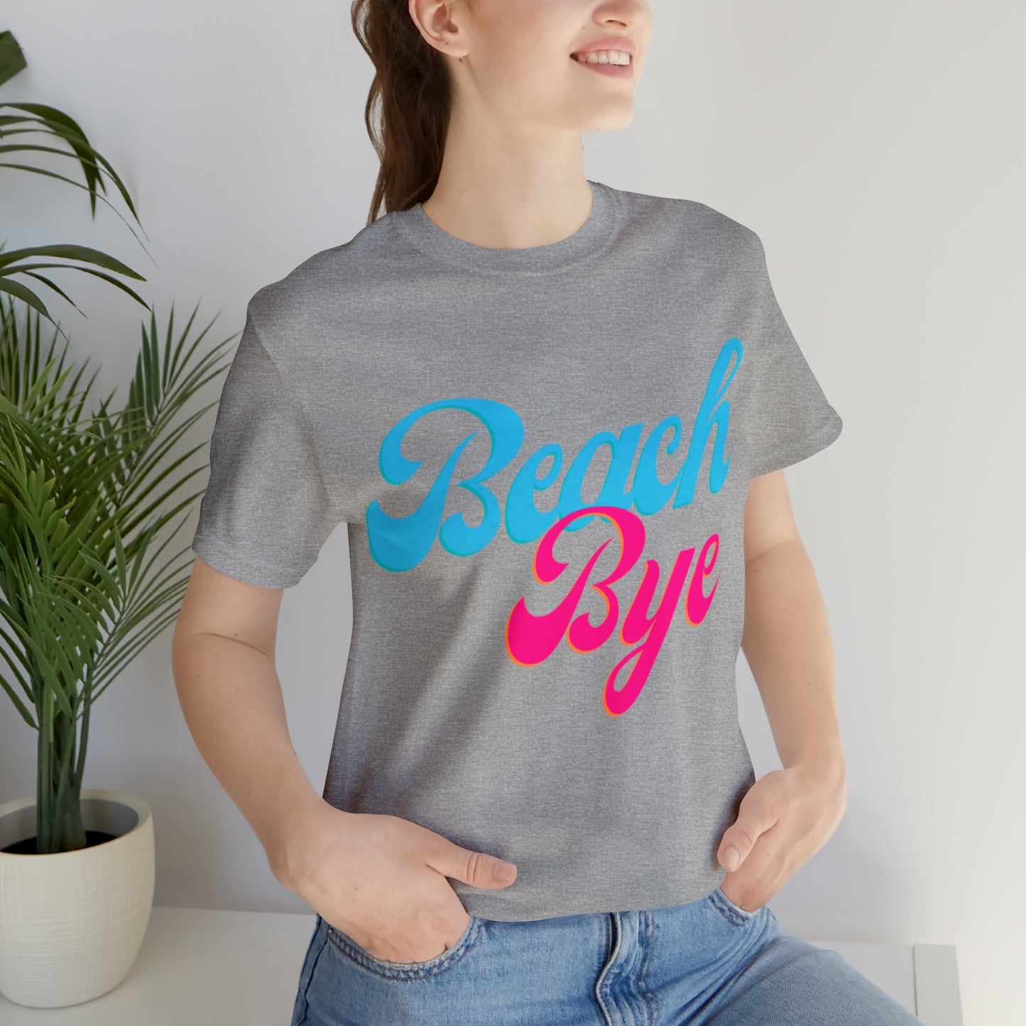 DCAL Beach Collection "Beach Bye" Unisex Jersey Short Sleeve Tee