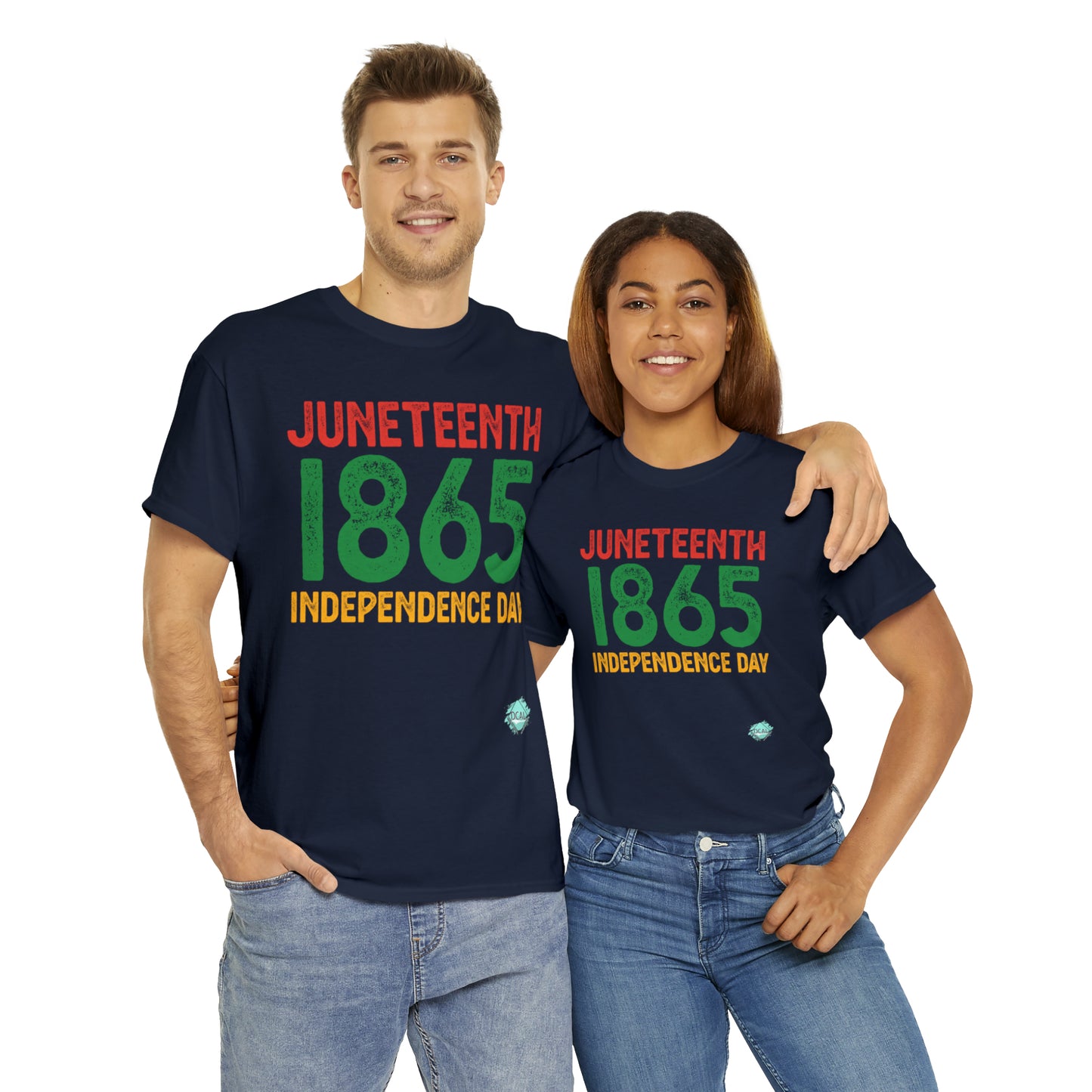 DCAL Juneteenth "1865" Unisex Heavy Cotton Tee