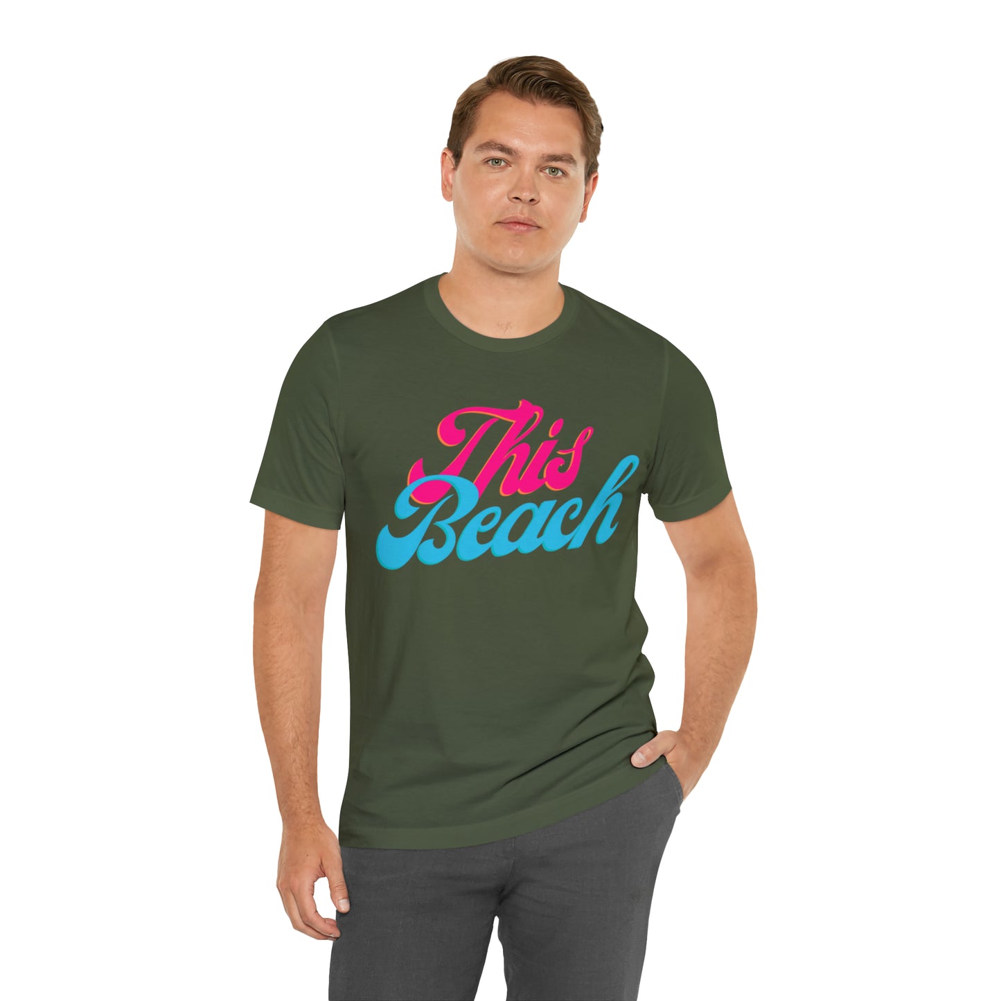 DCAL Beach Collection "This Beach" Unisex Jersey Short Sleeve Tee