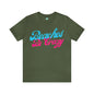 DCAL Beach Collection "Beaches Be Crazy' Unisex Jersey Short Sleeve Tee