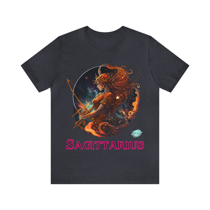 DCAL Zodiac Collection "Sagittarius" Unisex Jersey Short Sleeve Tee