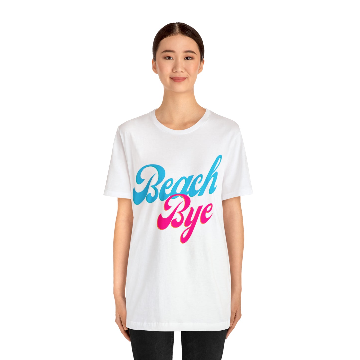 DCAL Beach Collection "Beach Bye" Unisex Jersey Short Sleeve Tee