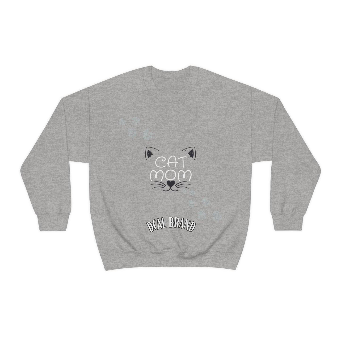 DCAL Meow Collection "Cat Mom" Unisex Heavy Blend™ Crewneck Sweatshirt