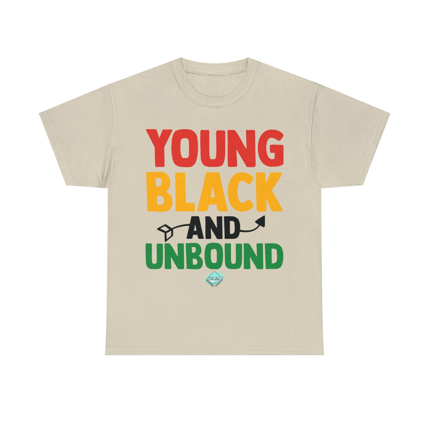 DCAL Juneteenth "Unbound' Unisex Heavy Cotton Tee