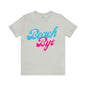 DCAL Beach Collection "Beach Bye" Unisex Jersey Short Sleeve Tee