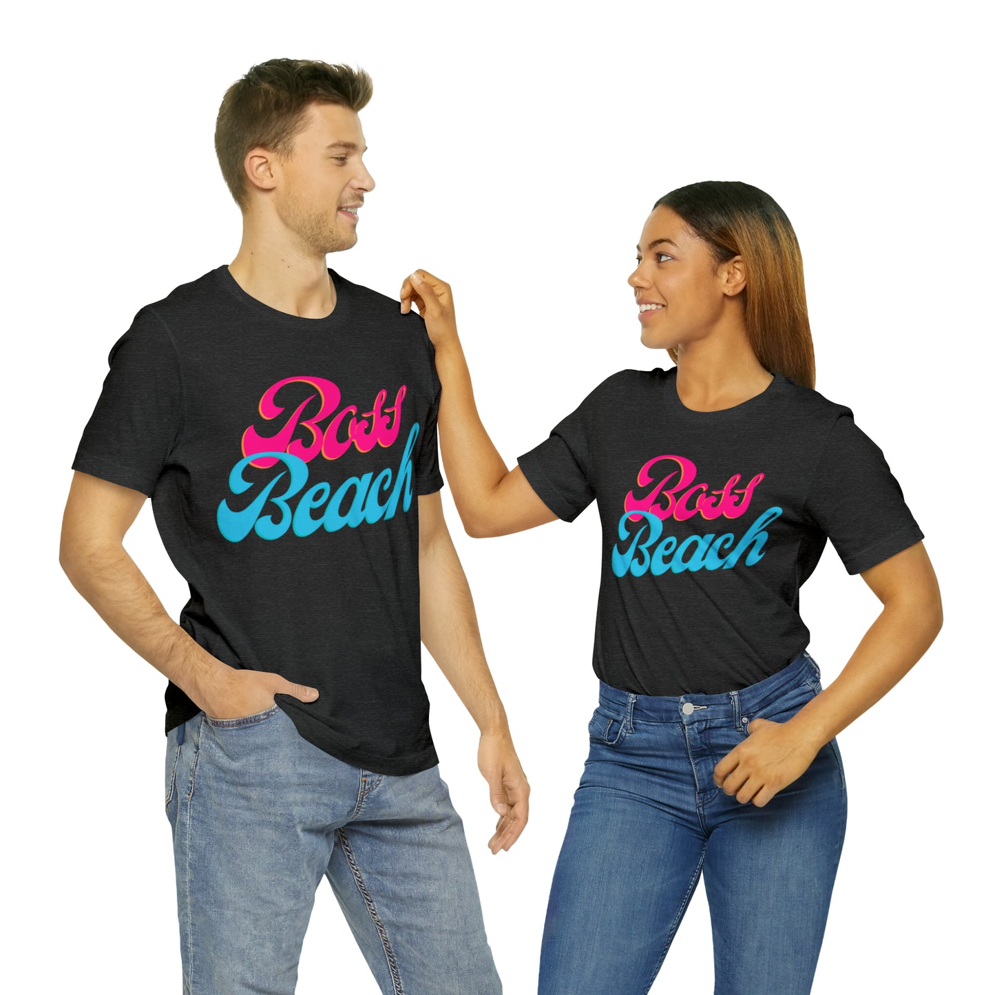 DCAL Beach Collection "Boss Beach" Unisex Jersey Short Sleeve Tee