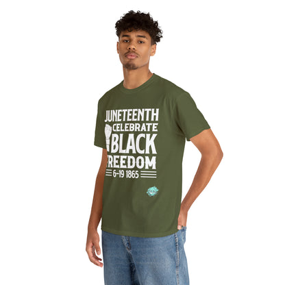 DCAL Juneteenth "Celebrate" Unisex Heavy Cotton Tee