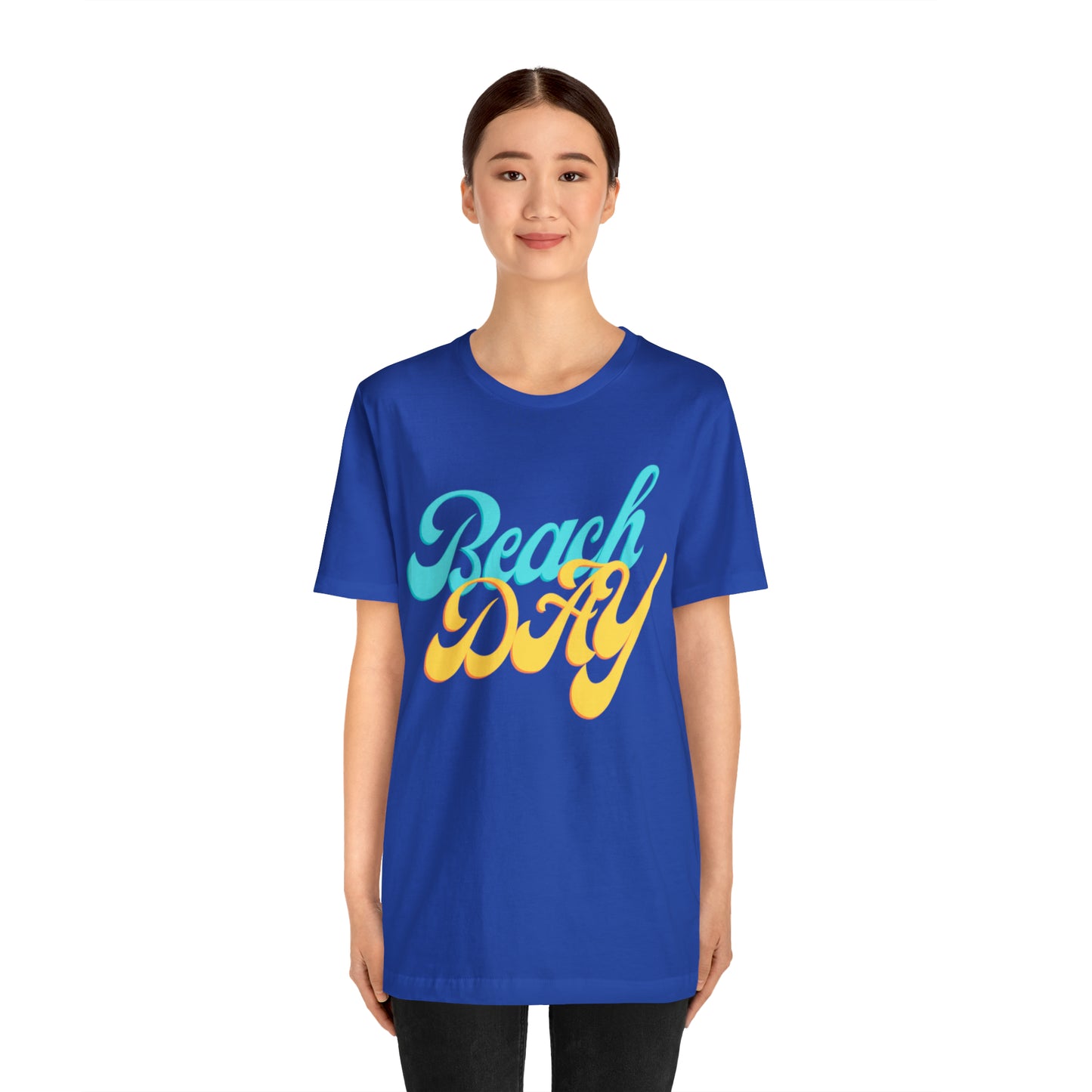 DCAL Beach Collection "Beach Day" Unisex Jersey Short Sleeve Tee