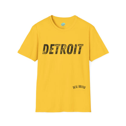 DCAL Downtown Diaries "Detroit" Unisex Softstyle T-Shirt