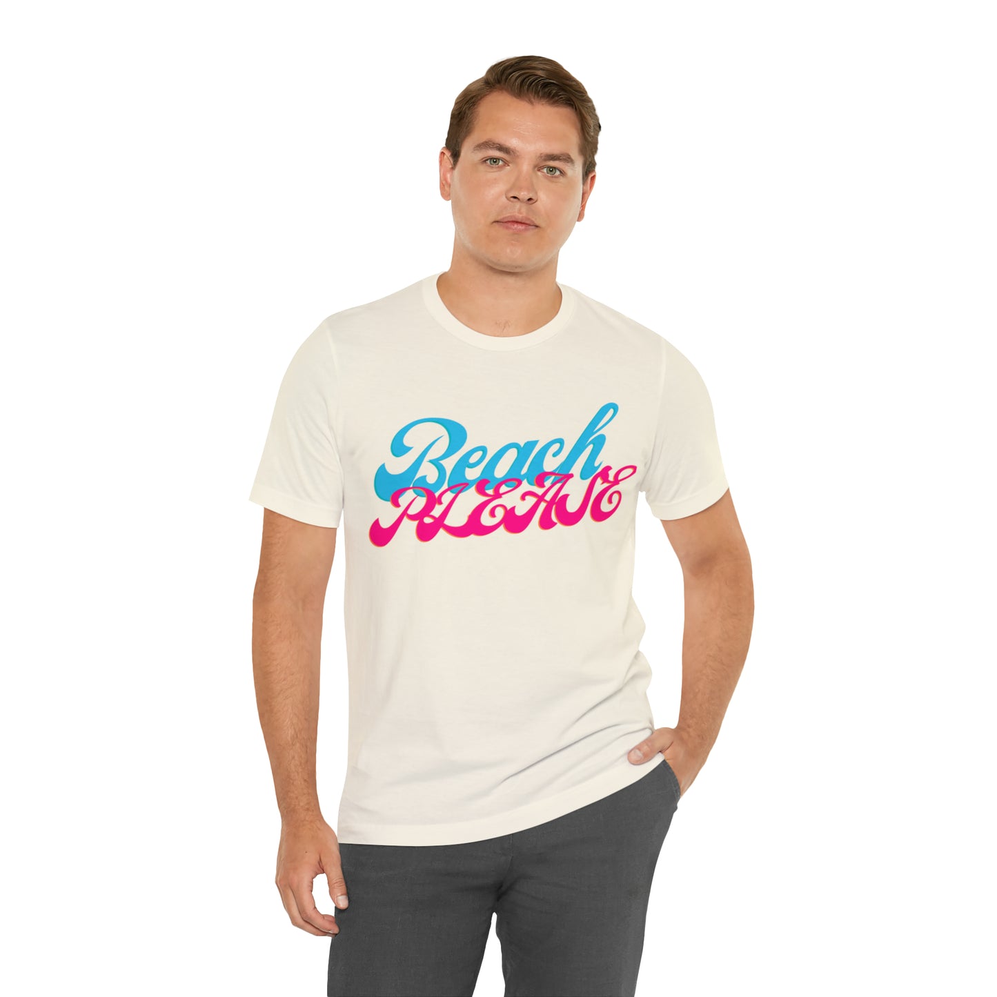 DCAL Beach Collection "Beach Please" Unisex Jersey Short Sleeve