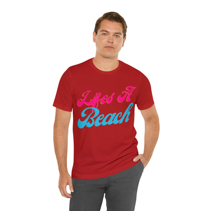 DCAL Beach Collection "Wifes a Beach" Unisex Jersey Short Sleeve Tee