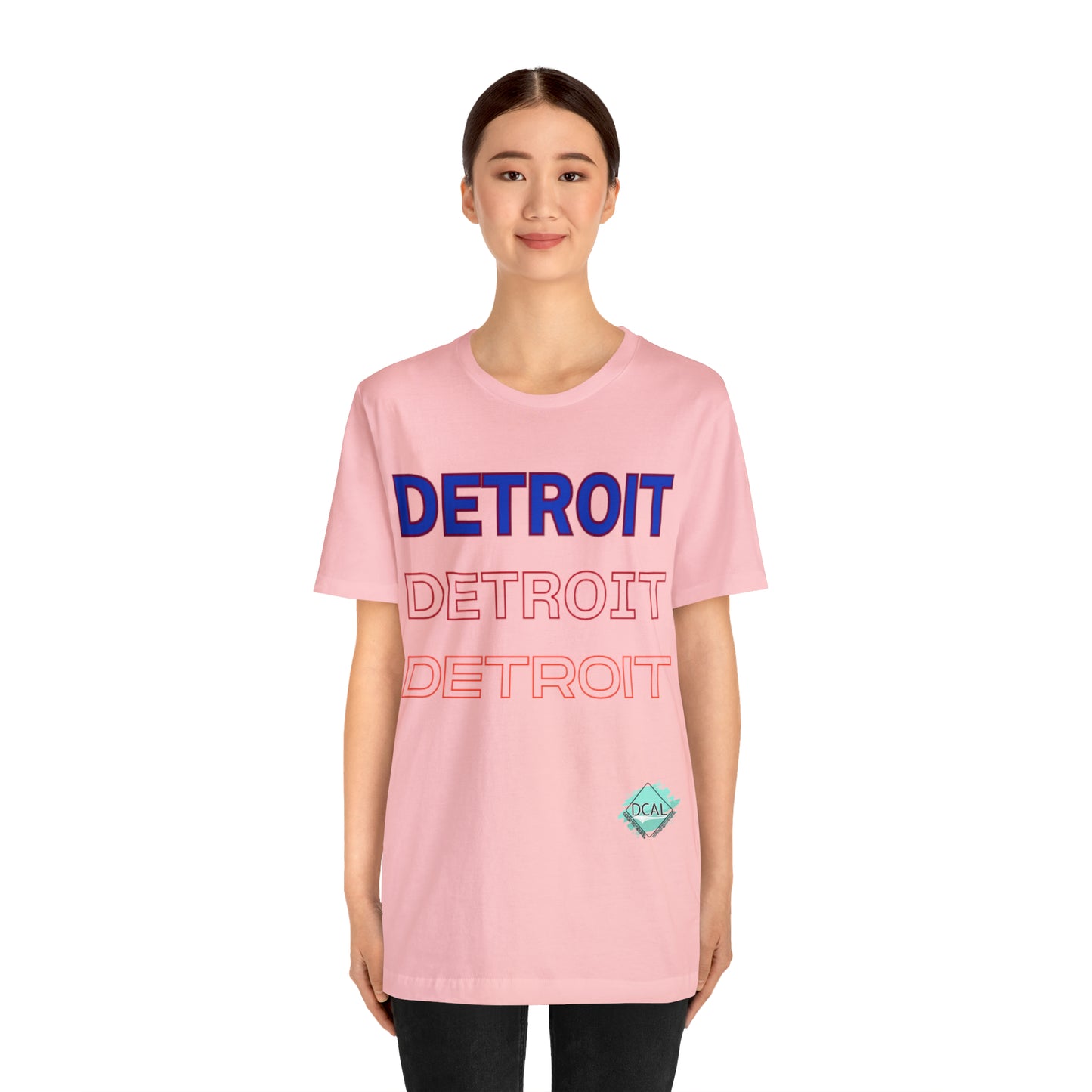 DCAL Downtown Diaries "Detroit" Unisex Jersey Short Sleeve Tee