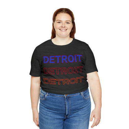 DCAL Downtown Diaries "Detroit" Unisex Jersey Short Sleeve Tee