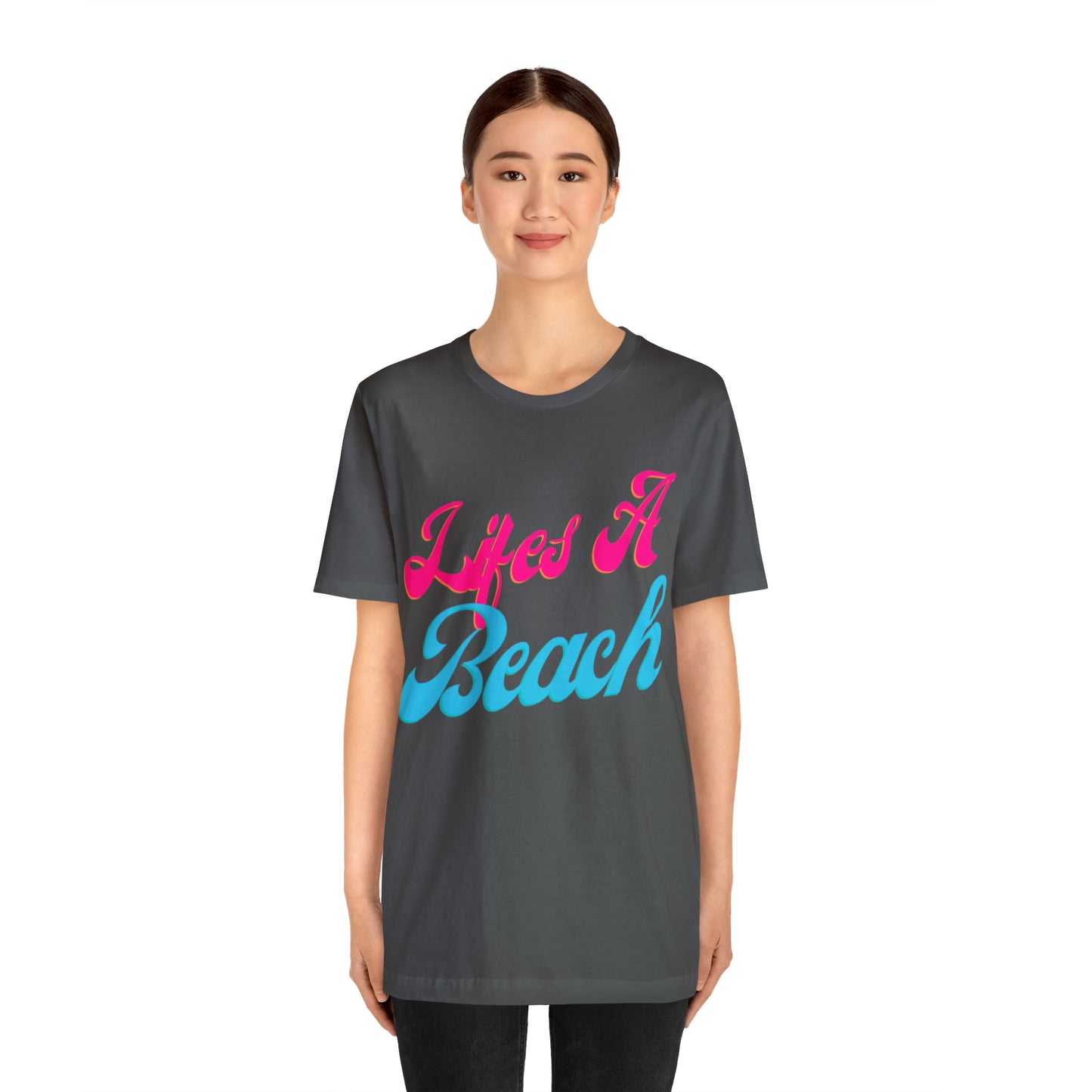 DCAL Beach Collection "Wifes a Beach" Unisex Jersey Short Sleeve Tee