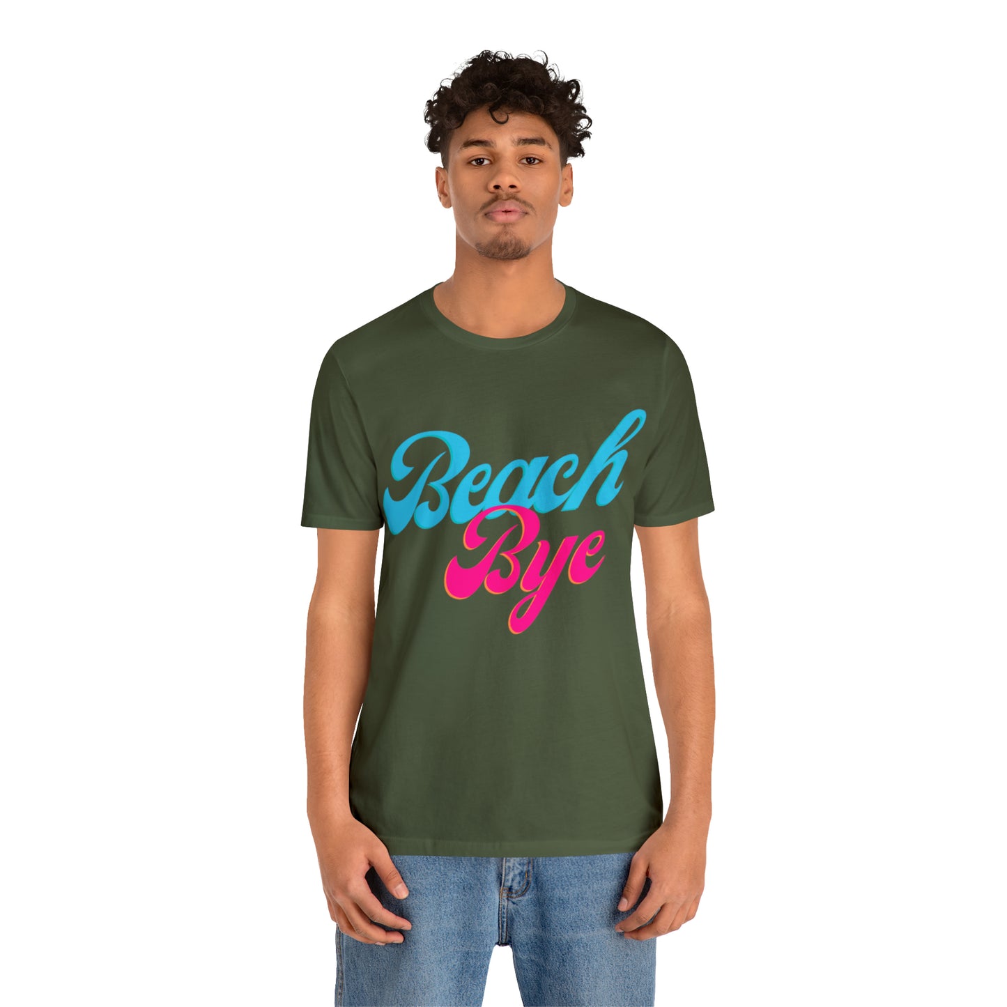 DCAL Beach Collection "Beach Bye" Unisex Jersey Short Sleeve Tee