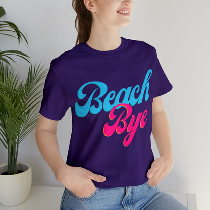 DCAL Beach Collection "Beach Bye" Unisex Jersey Short Sleeve Tee