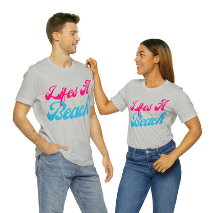 DCAL Beach Collection "Wifes a Beach" Unisex Jersey Short Sleeve Tee