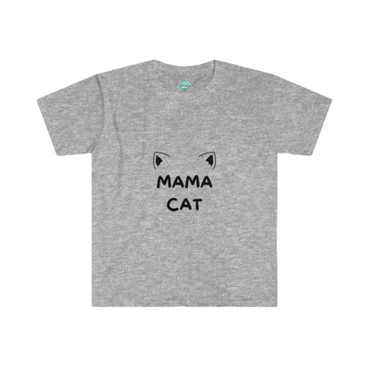 DCAL Meow Collection " Mama Cat " Unisex Soft style T-Shirt