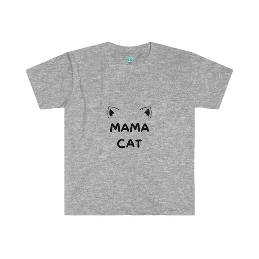 DCAL Meow Collection " Mama Cat " Unisex Soft style T-Shirt