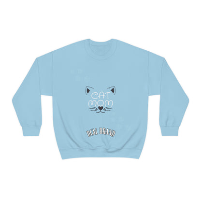 DCAL Meow Collection "Cat Mom" Unisex Heavy Blend™ Crewneck Sweatshirt