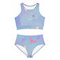 DCAL Swimwear "Butterfly" Sporty Bikini Set