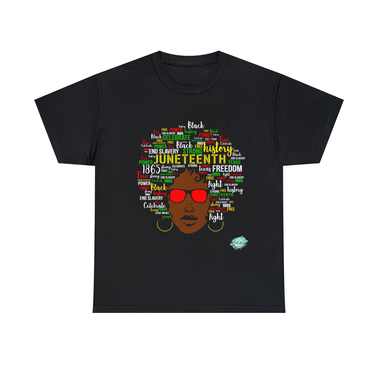 DCAL Juneteenth "Natural" Unisex Heavy Cotton Tee