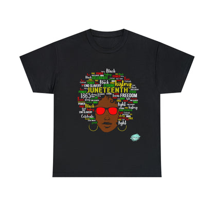 DCAL Juneteenth "Natural" Unisex Heavy Cotton Tee