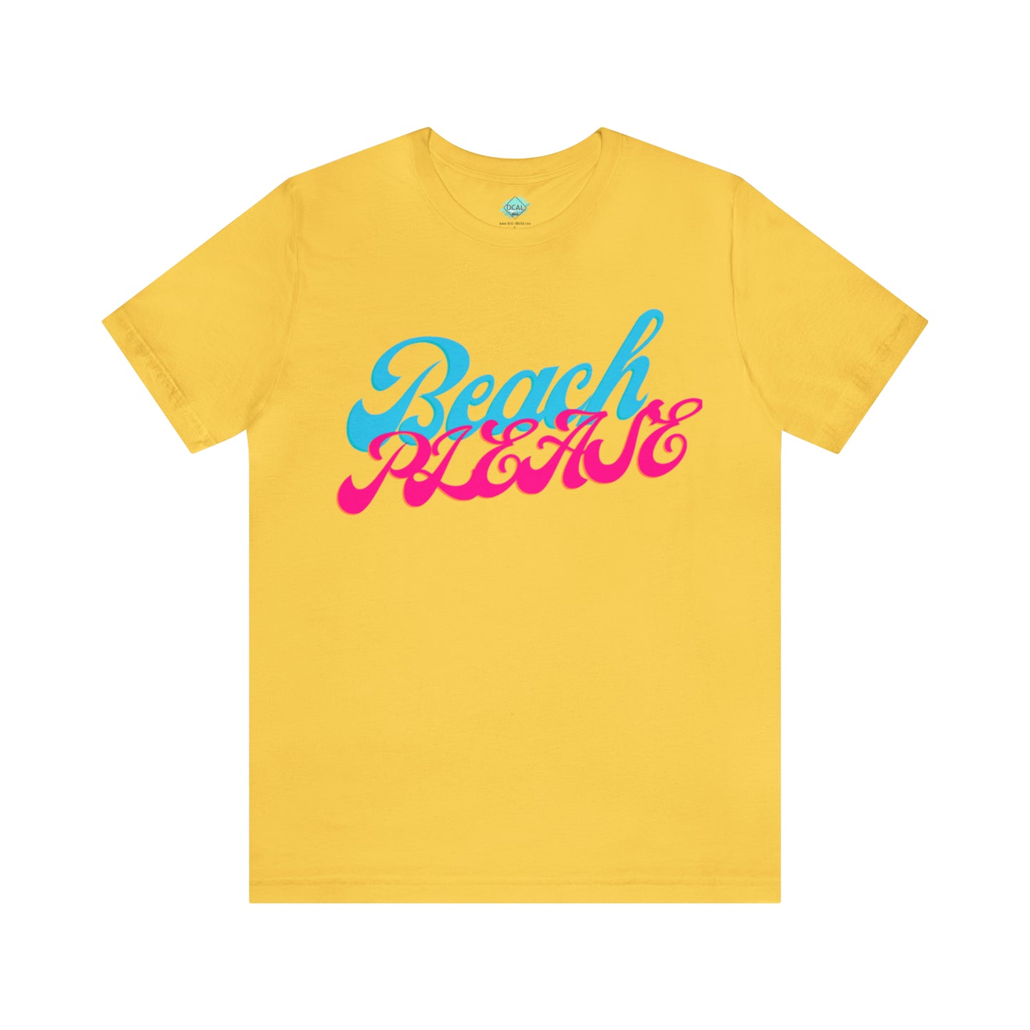 DCAL Beach Collection "Beach Please" Unisex Jersey Short Sleeve