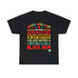 DCAL Juneteenth "Never Apologize" Unisex Heavy Cotton Tee